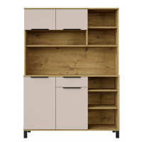 Bufet 120 cm kredens SALLY kaszmir / artisan